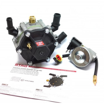 Редуктор STAG R02 110кВт (до 150 л.с.)  с ЭМК газа, вход Ø6-0